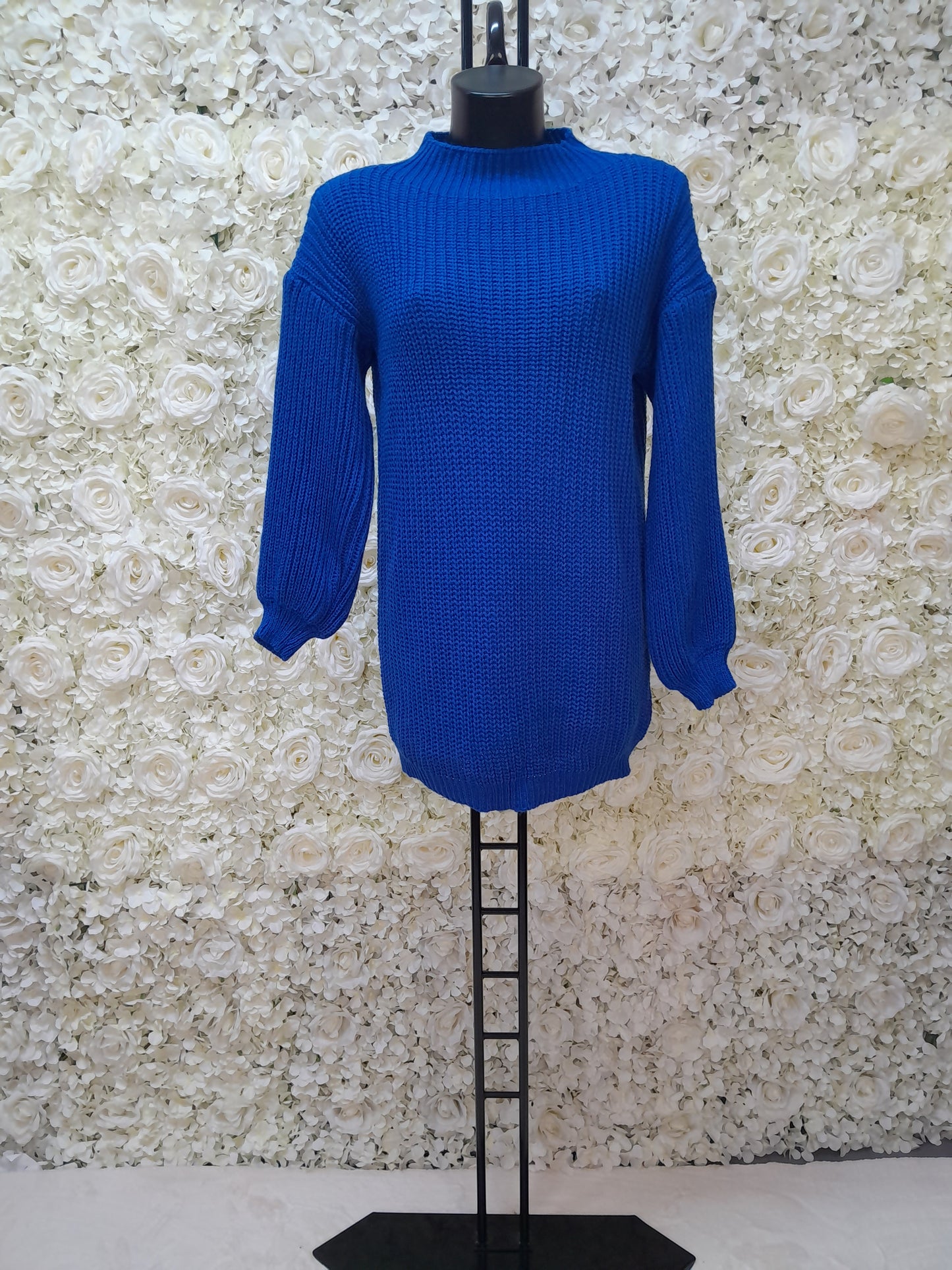 Sweater Round High Neck