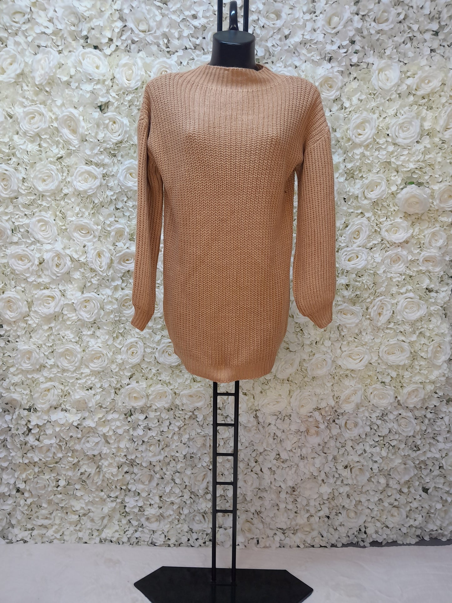 Sweater Round High Neck