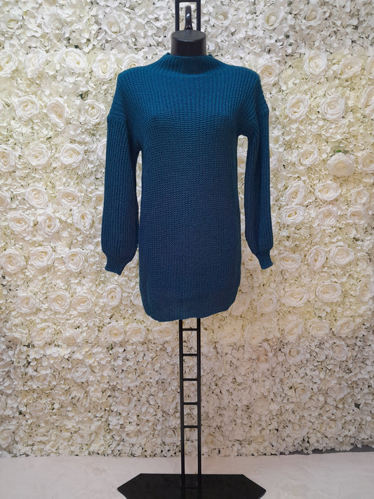 Sweater Round High Neck