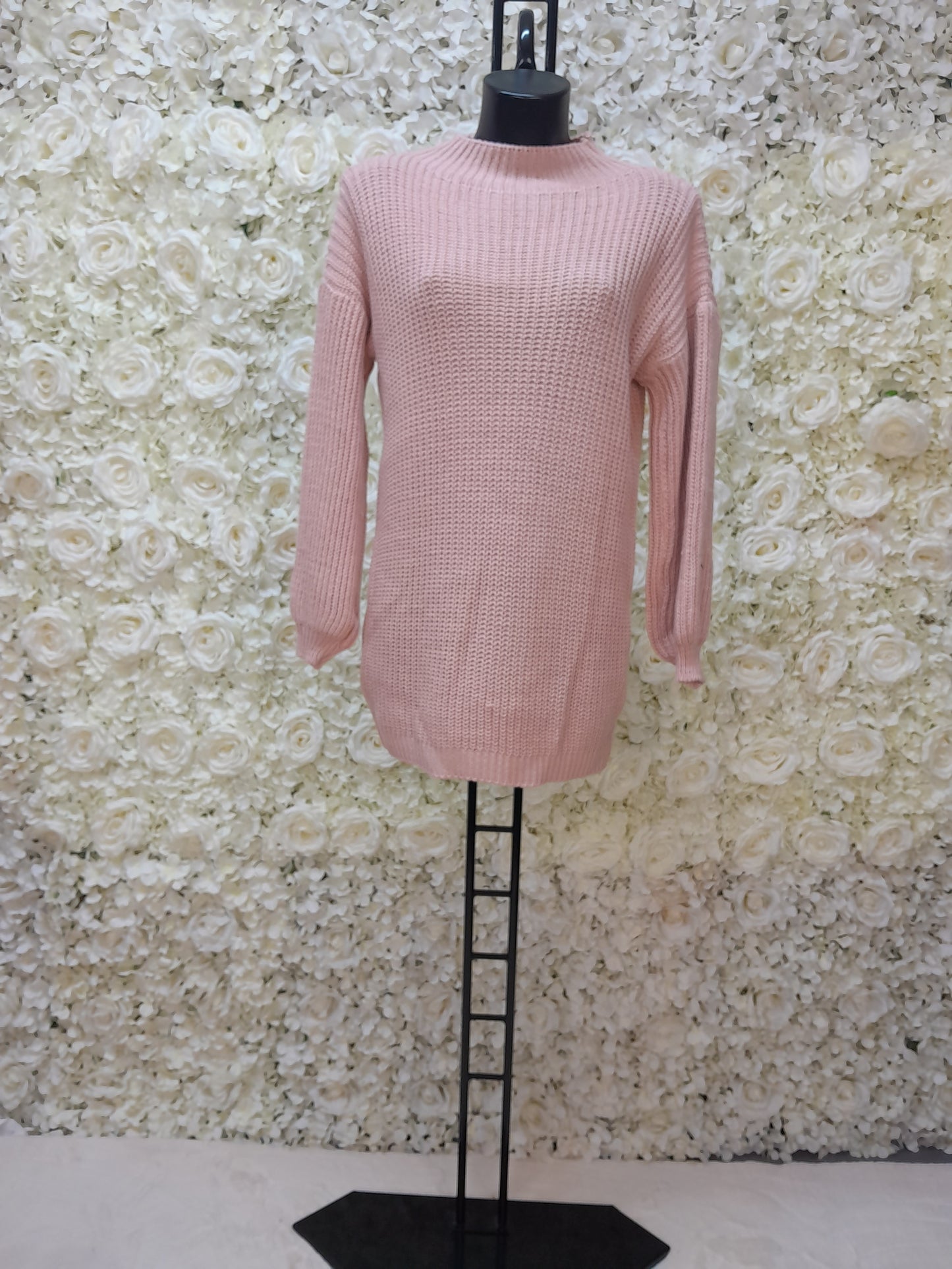 Sweater Round High Neck