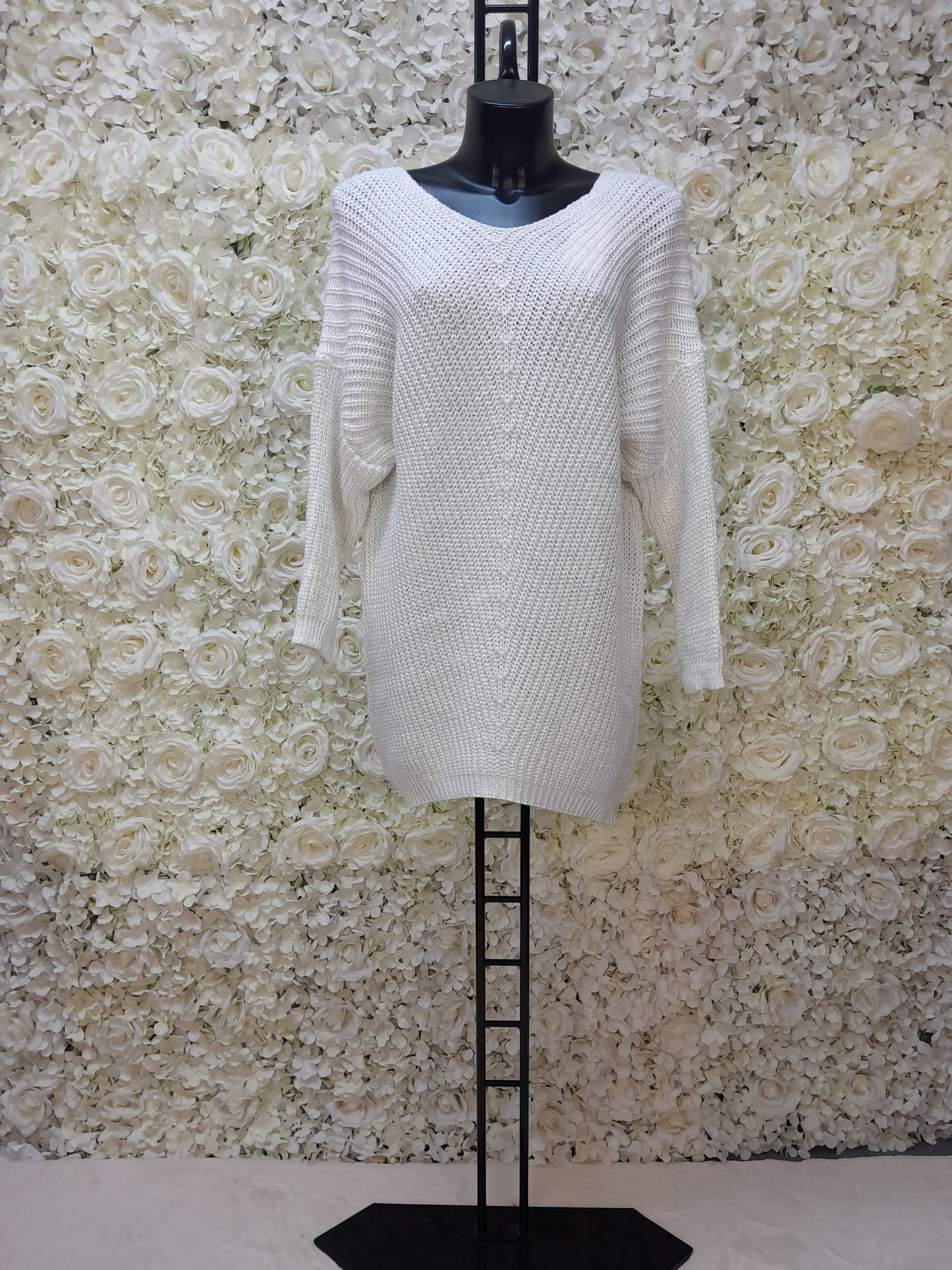 Sweater Round Neck glitter 7 Color